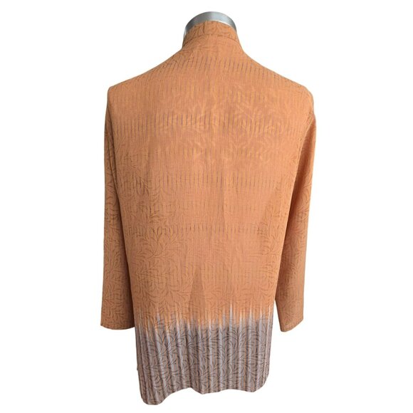 Gianni Lo Giadice Milano Sz 40 Long Sleeve Textured Jacket Button Closure HS163 - Picture 3 of 13